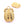 Perlen Einzelhandel Skarabäus-Käfer-Anhänger aus goldenem Edelstahl – 21.5 x 13 mm (1)