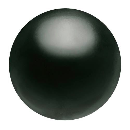 Kaufen Sie Perlen in der Schweiz Preciosa Magic Black round lacquered bead 12mm (5)