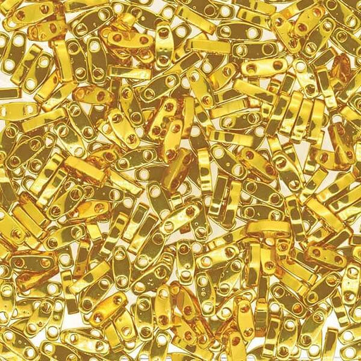 ccQTL191 - Miyuki QUARTER tila perles Doré 24K 1.2mm (10 perles)