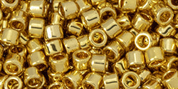 Kaufen Sie Perlen in der Schweiz cc715 - AIKO Toho Beads 11/0 tube 24K Bright Gold Plate (2g)