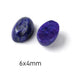 Cabochon ovale en lapis lazuli 6x4mm (2)