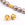 Perlen Einzelhandel Tube Bead Ethnic Zylinder Qualität Golden - 9x7mm - Loch: 1.5mm (1)