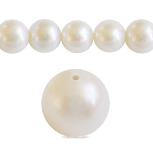 Perle porcelaine blanche irisé donut, perle céramique, fabrication bijoux,  céramique blanche, lot de 10, 14-16mm,g3311 - Un grand marché