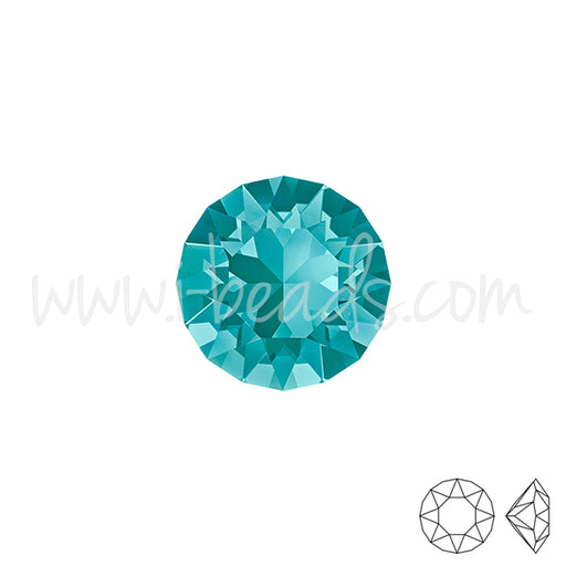 Achat Cristal Swarovski 1088 xirius chaton blue zircon 8mm-ss39 (3)