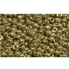 Kaufen Sie Perlen in der Schweiz cc457 - Toho rocailles perlen 11/0 gold lustered green tea (10g)