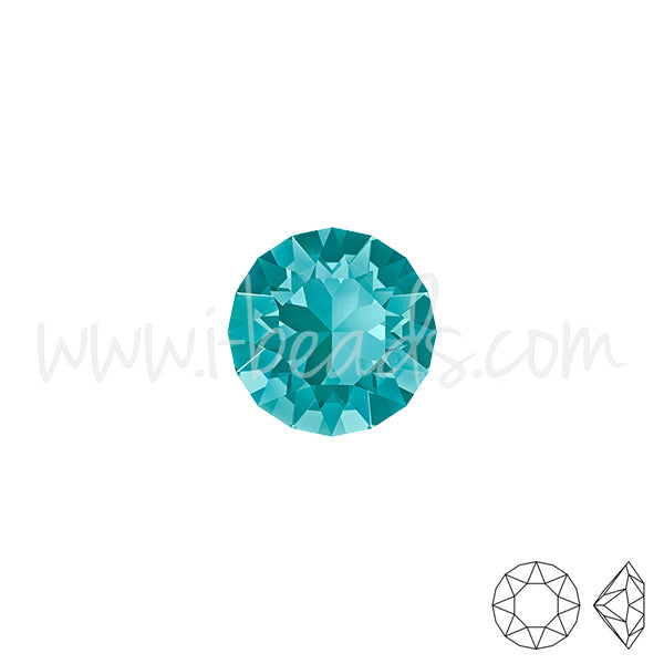 Cristal Swarovski 1088 xirius chaton blue zircon 6mm-ss29 (6)