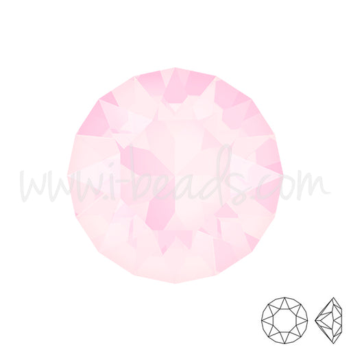 Kaufen Sie Perlen in der Schweiz Swarovski 1088 xirius chaton crystal powder rose 8mm-SS39 (3)