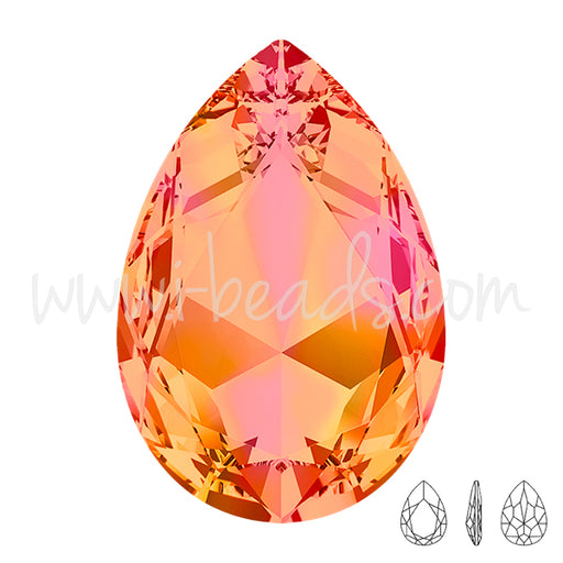 Achat Cristal sertir Swarovski 4327 crystal astral pink 30x20mm (1)