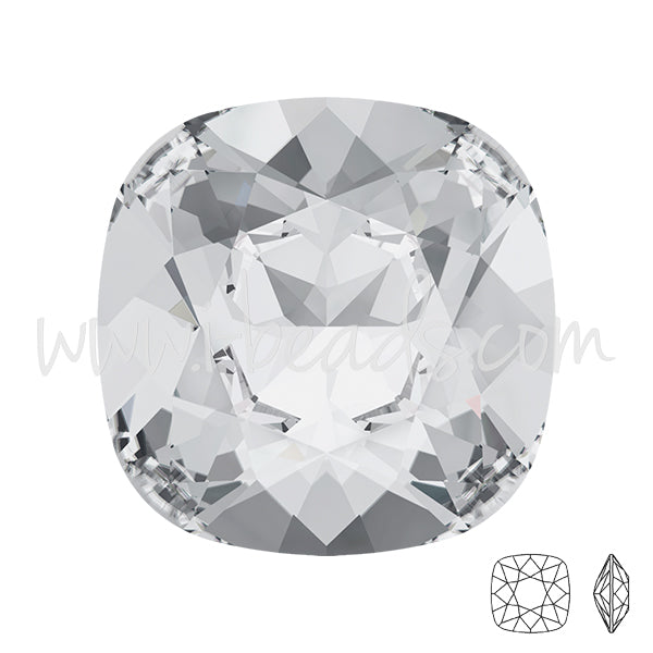 Cristal Swarovski 4470 carré crystal 12mm (1)